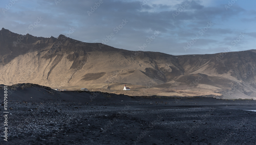 Vík í Mýrdal im Süden von Island