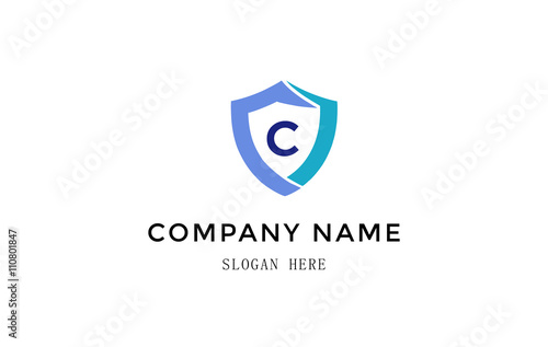 Flat modern vector logo business concept 