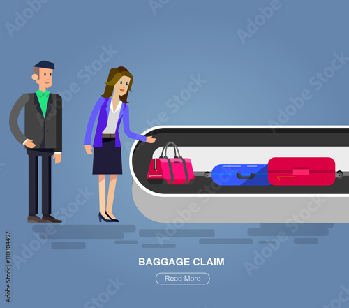 People in airport