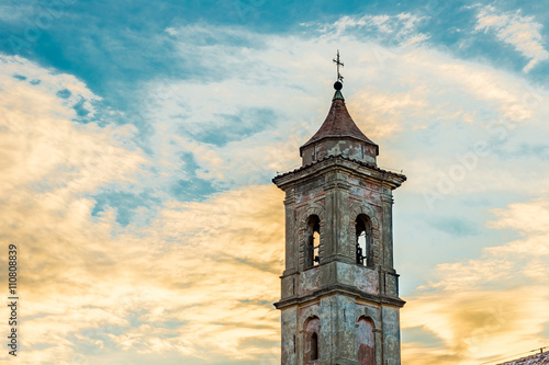 Fotografie ancient church tower