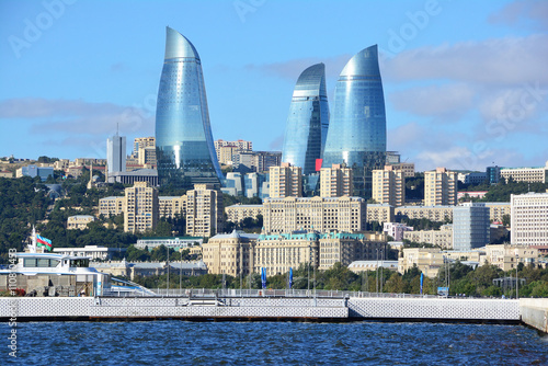 Flame Towers of Baku photo