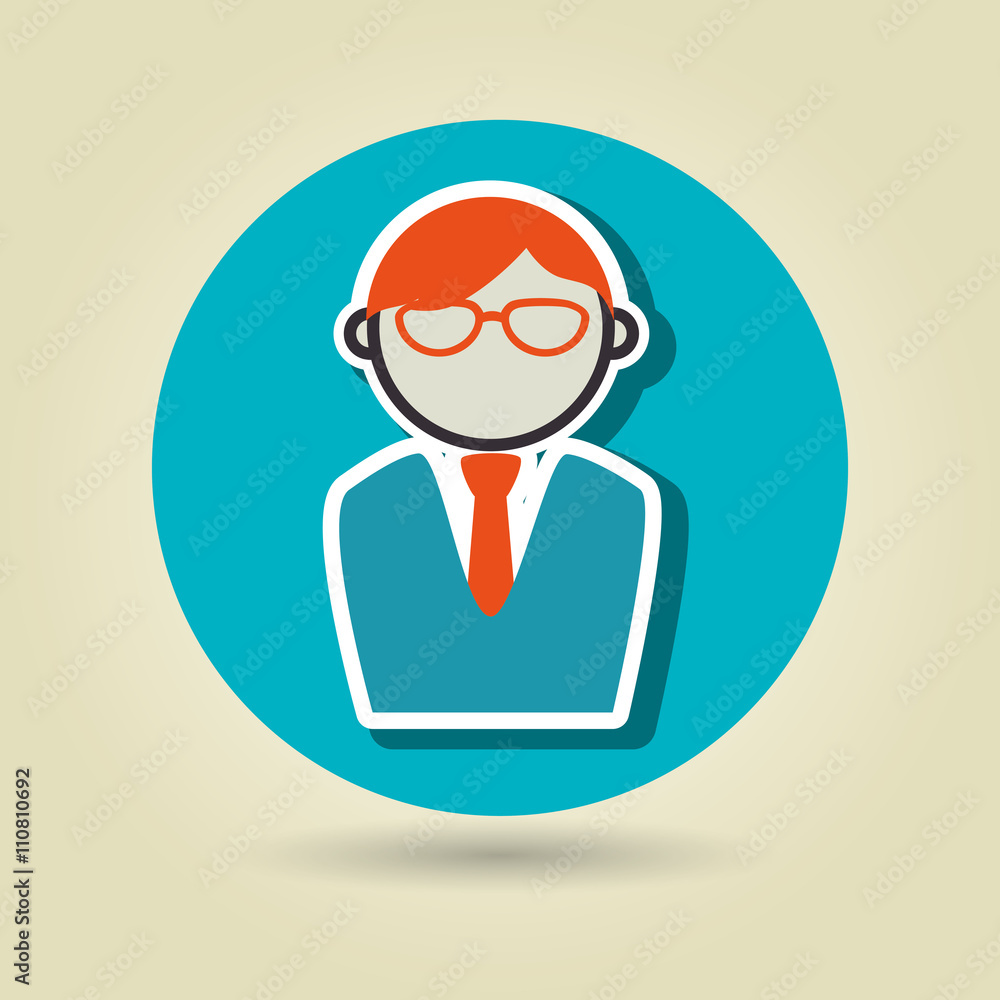 businessman isolated design businessman isolated design