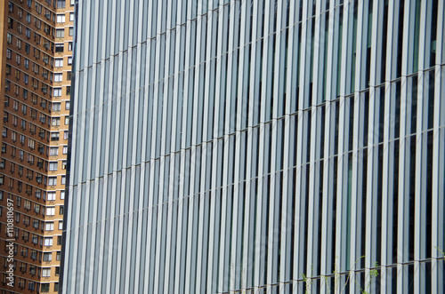 Wallpaper Mural Modern high-rise urban buildings intersecting in nyc Torontodigital.ca