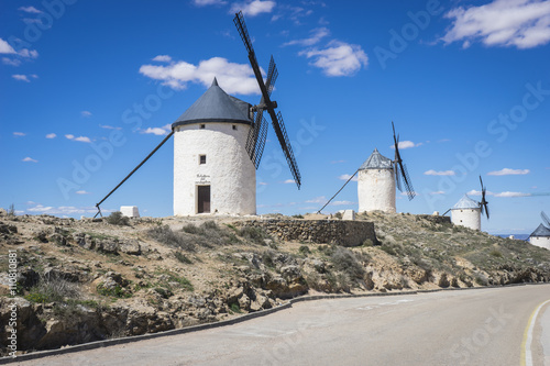 cereal mills mythical Castile in Spain, Don Quixote, Castilian l