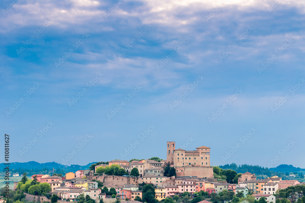 Fototapeta premium castle and roofs