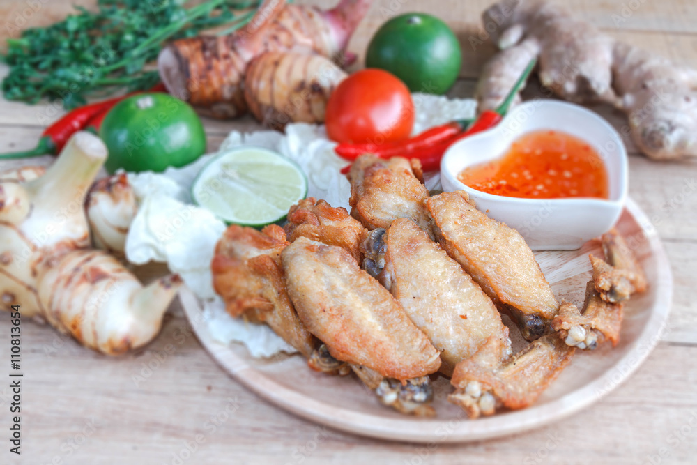 Fried chicken wings Fried chicken wings