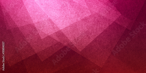 abstract pink background with layers of transparent shapes in random pattern, cool modern background design for website or graphic art projects