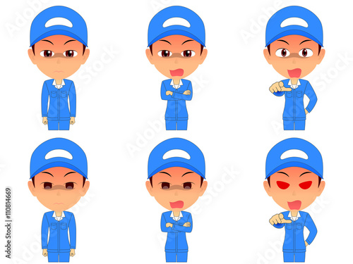 作業着男性 セット