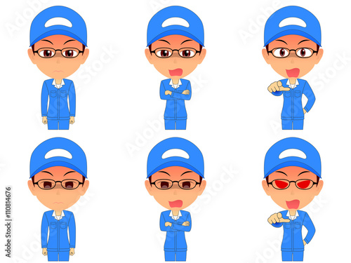 作業着男性 セット