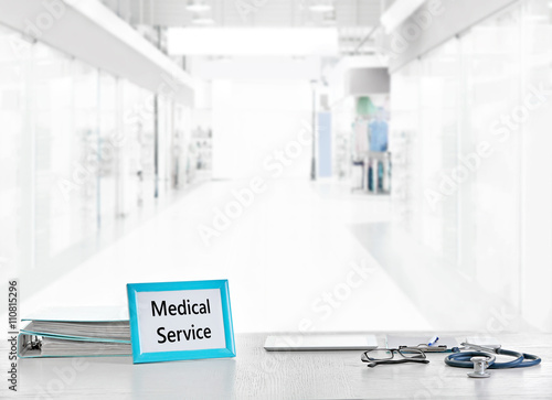 Medical service in hospital