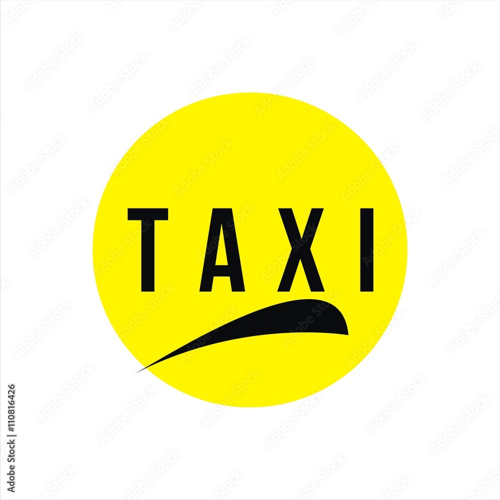 Obraz premium Taxi's Elegant Logo