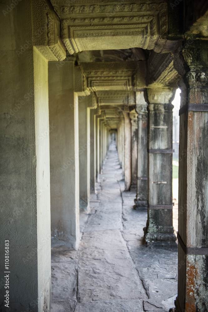 Ankor Wat Temple Interior