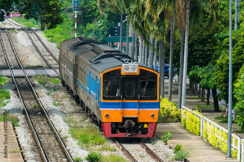 diesel railcar train