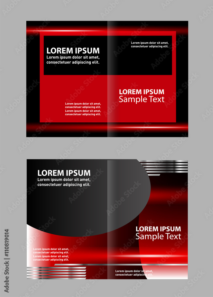 Nice and beautiful vector bi fold flyers or brochures for business with creative design
Nice and beautiful vector bi fold flyers or brochures for business with creative design