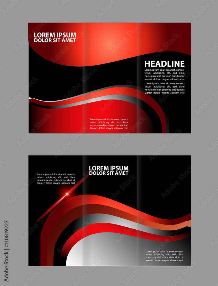 Fototapeta premium brochure design template 