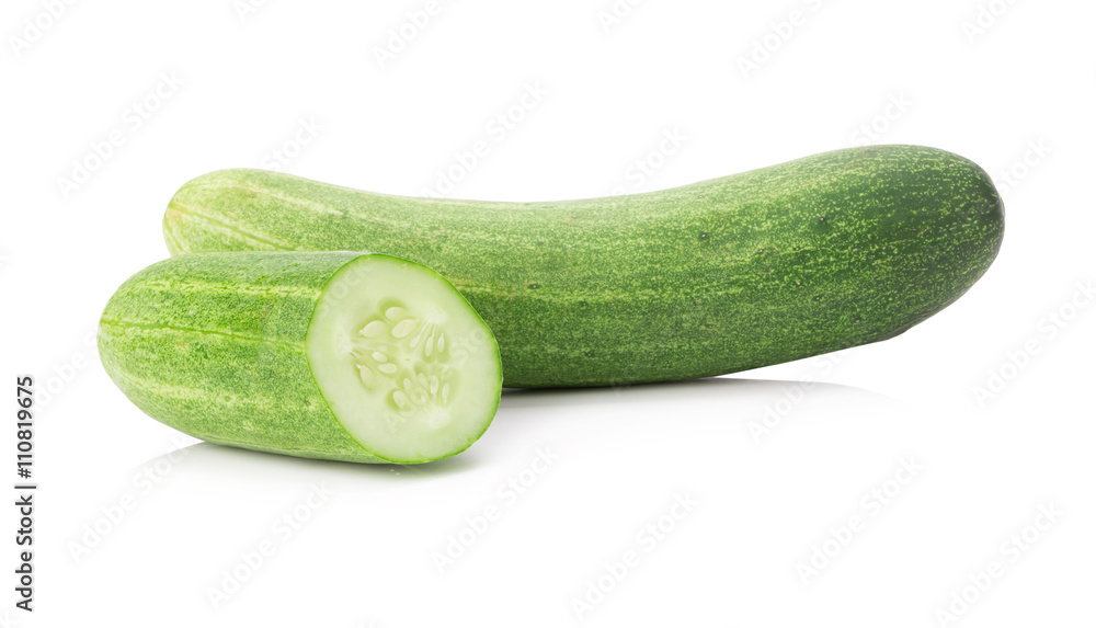 Cucumber isolated on white background Cucumber isolated on white background