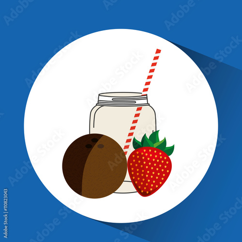 smoothie fruit design 