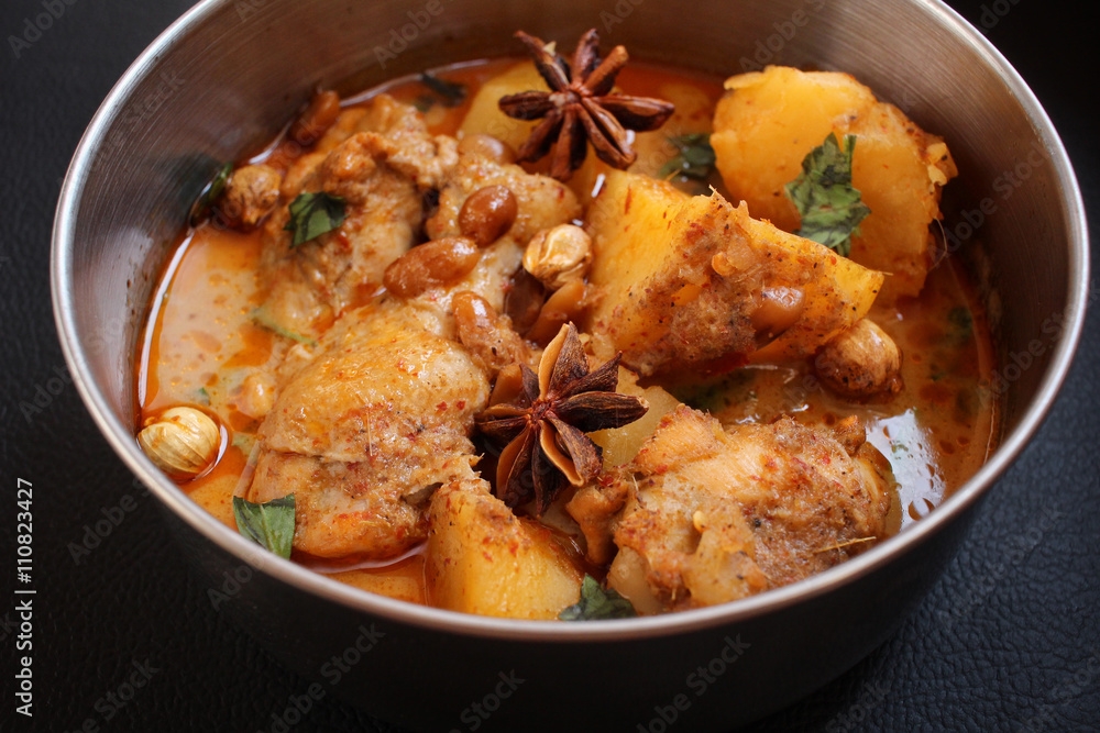Stewed of indian curry and spices. Stewed of indian curry and spices.