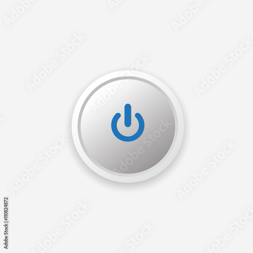 illustration of power button