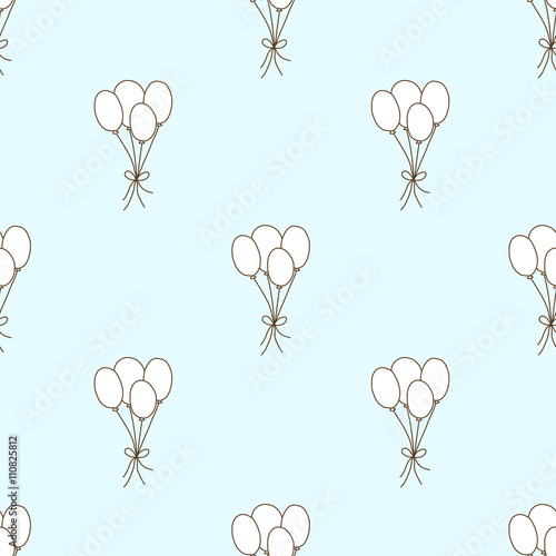 Seamless pattern balloon
