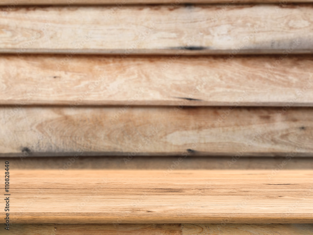 wooden counter top with grunge wood background wooden counter top with grunge wood background
