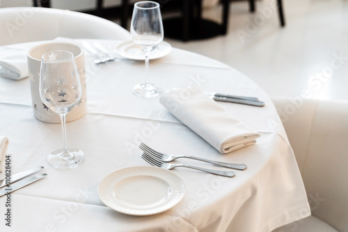 Obraz na płótnie restaurant interior