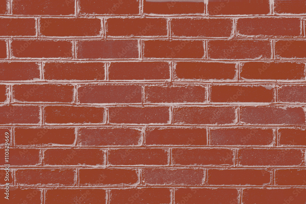 Fototapeta premium Red Brick wall texture background 