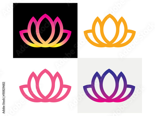 Lotus symbol icons photo