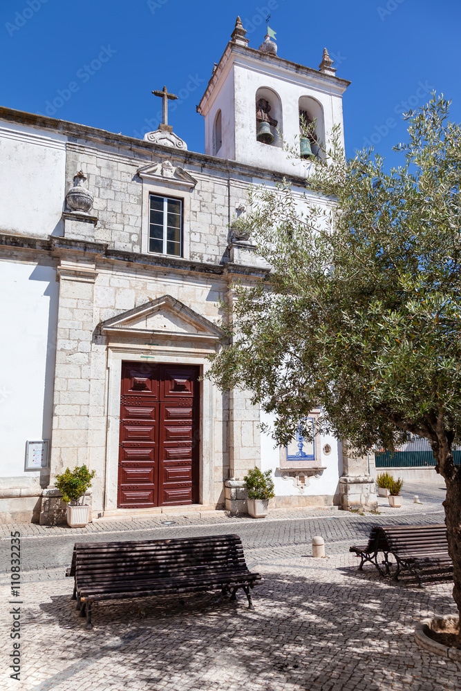 Santo Estevao Church also known as Santissimo Milagre Sanctuary. Renaissance architecture. Santarem, Portugal. Santo Estevao Church also known as Santissimo Milagre Sanctuary. Renaissance architecture. Santarem, Portugal.