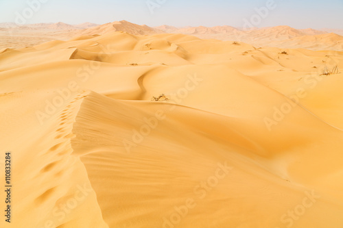 in oman old desert rub al khali the empty quarter and outdoor