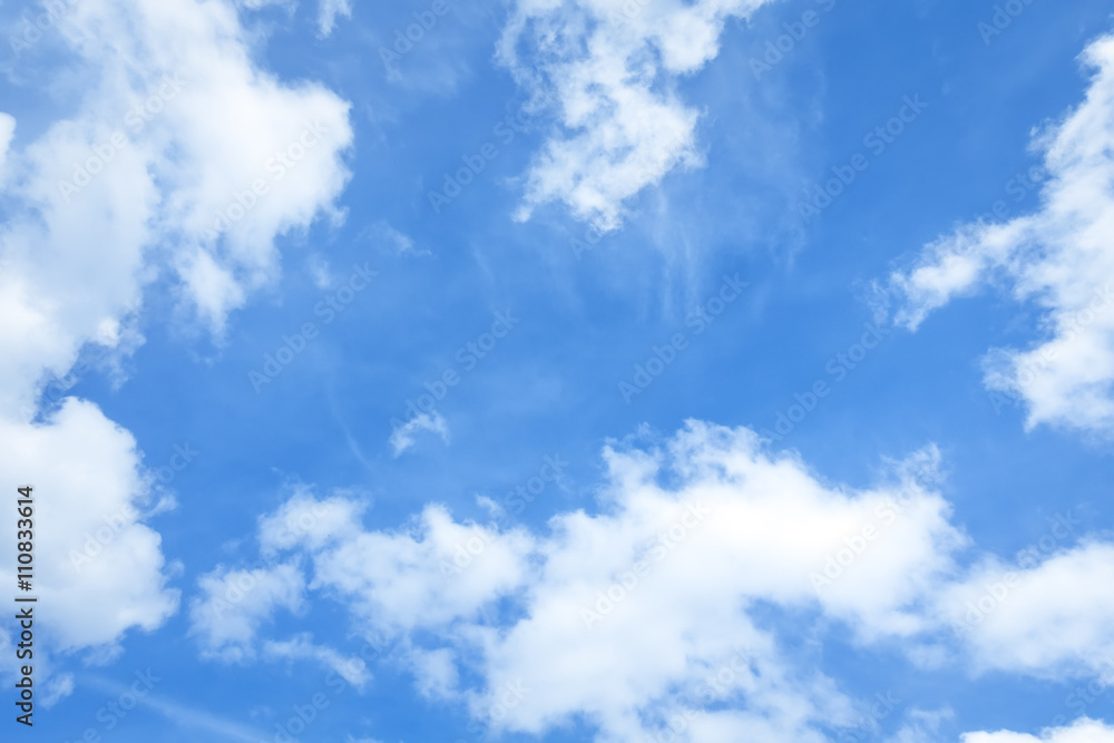 bright blue sky with some clouds bright blue sky with some clouds