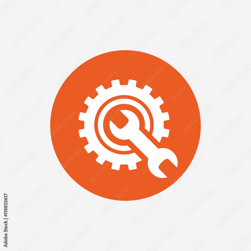 Repair tool sign icon. Service symbol. Repair tool sign icon. Service symbol.