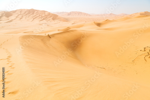 in oman old desert rub al khali the empty quarter and outdoor