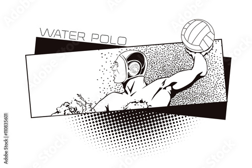 Summer kinds of sports. Water polo