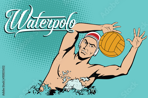 Summer kinds of sports. Water polo