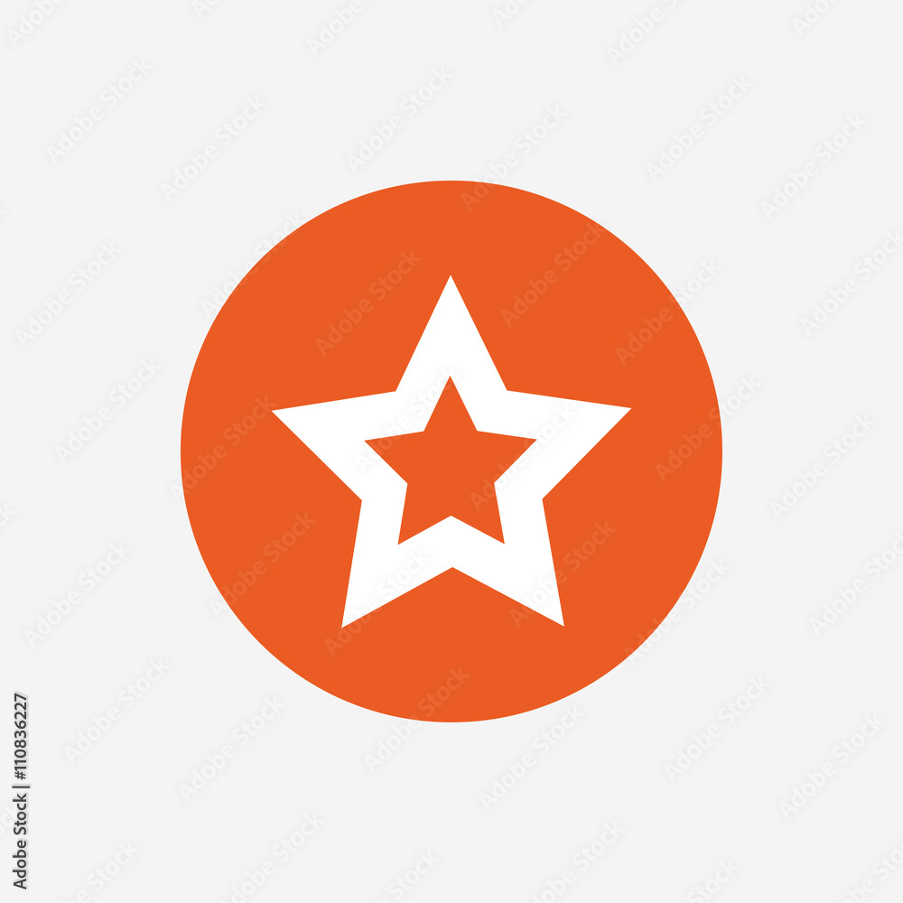 Star sign icon. Favorite button. Navigation Star sign icon. Favorite button. Navigation
