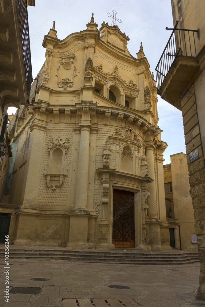 Lecce, church San Matteo