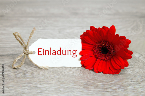 Einladung