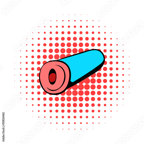 Artificial vagina icon, comics style