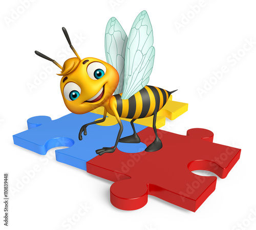 fun Bee cartoon character