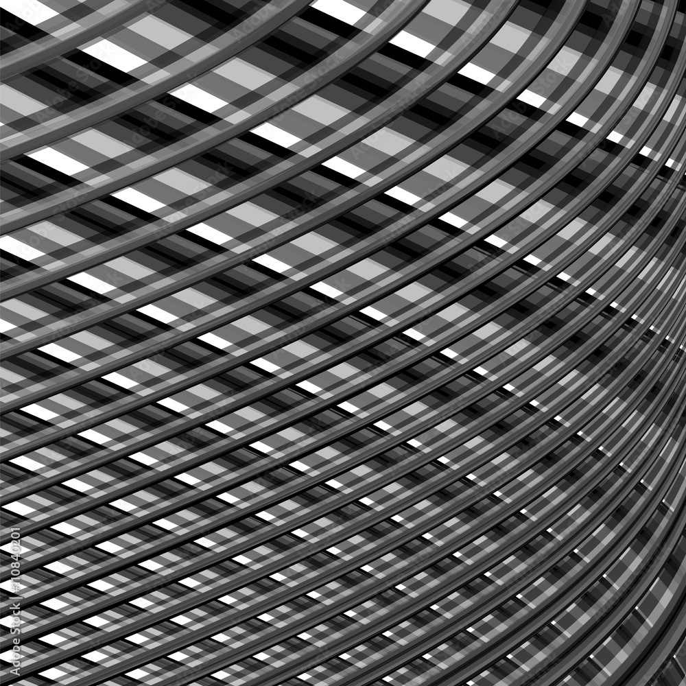 Design monochrome grid illusion background Design monochrome grid illusion background