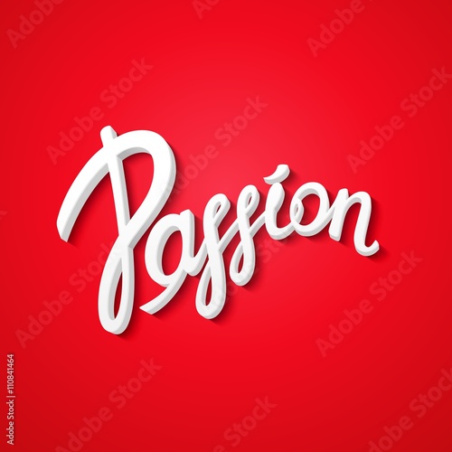 Passion - quote design
