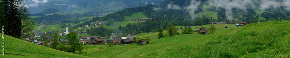 Fototapeta premium Egg Panorama im Mai