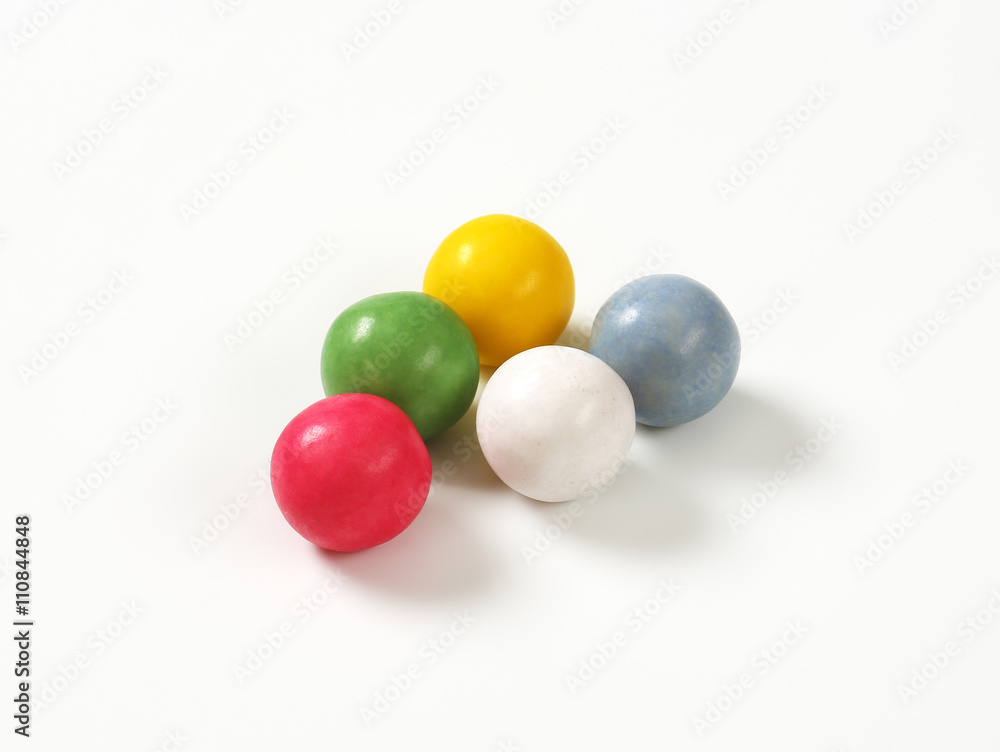Yellow candy balls Yellow candy balls
