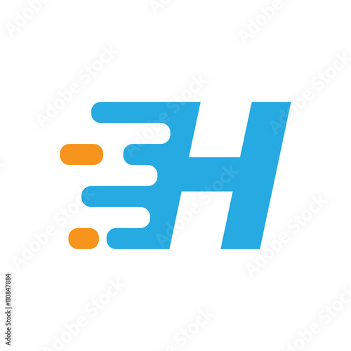 Simple Modern initial move logo h