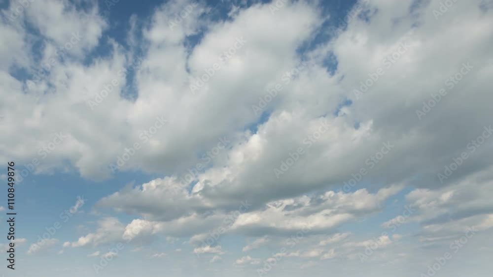Russia, timelapse. The movement of clouds over the fields of winter wheat in early spring in the vast steppes of the Don. Russia, timelapse. The movement of clouds over the fields of winter wheat in early spring in the vast steppes of the Don.
