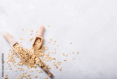 Cereal whole grain.On a light background.Copy space.selective focus.