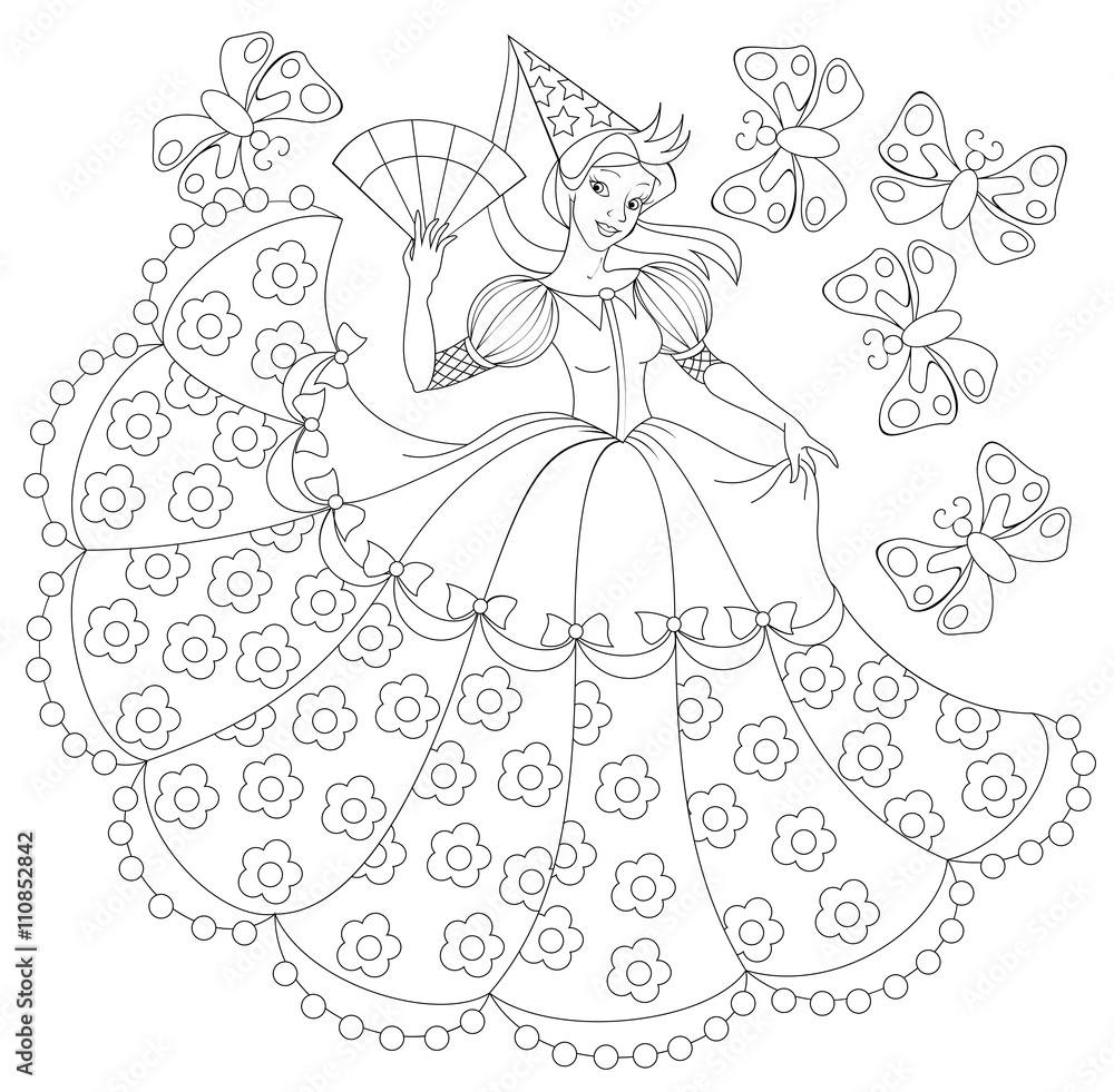 Princess Drawing For Kids