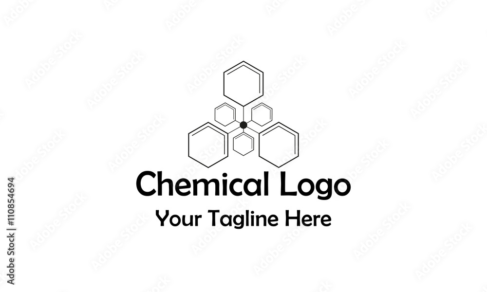 Fototapeta premium Chemical Logo Design