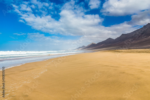 Cofete Beach- Fuerteventura, Canary Islands, Spain photo